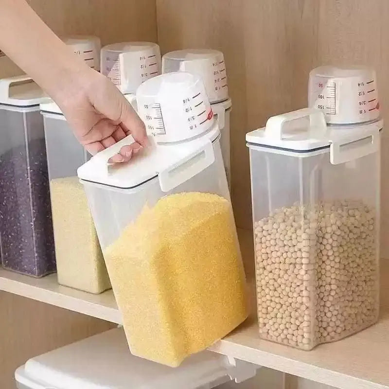 Recipiente hermético para alimentos secos