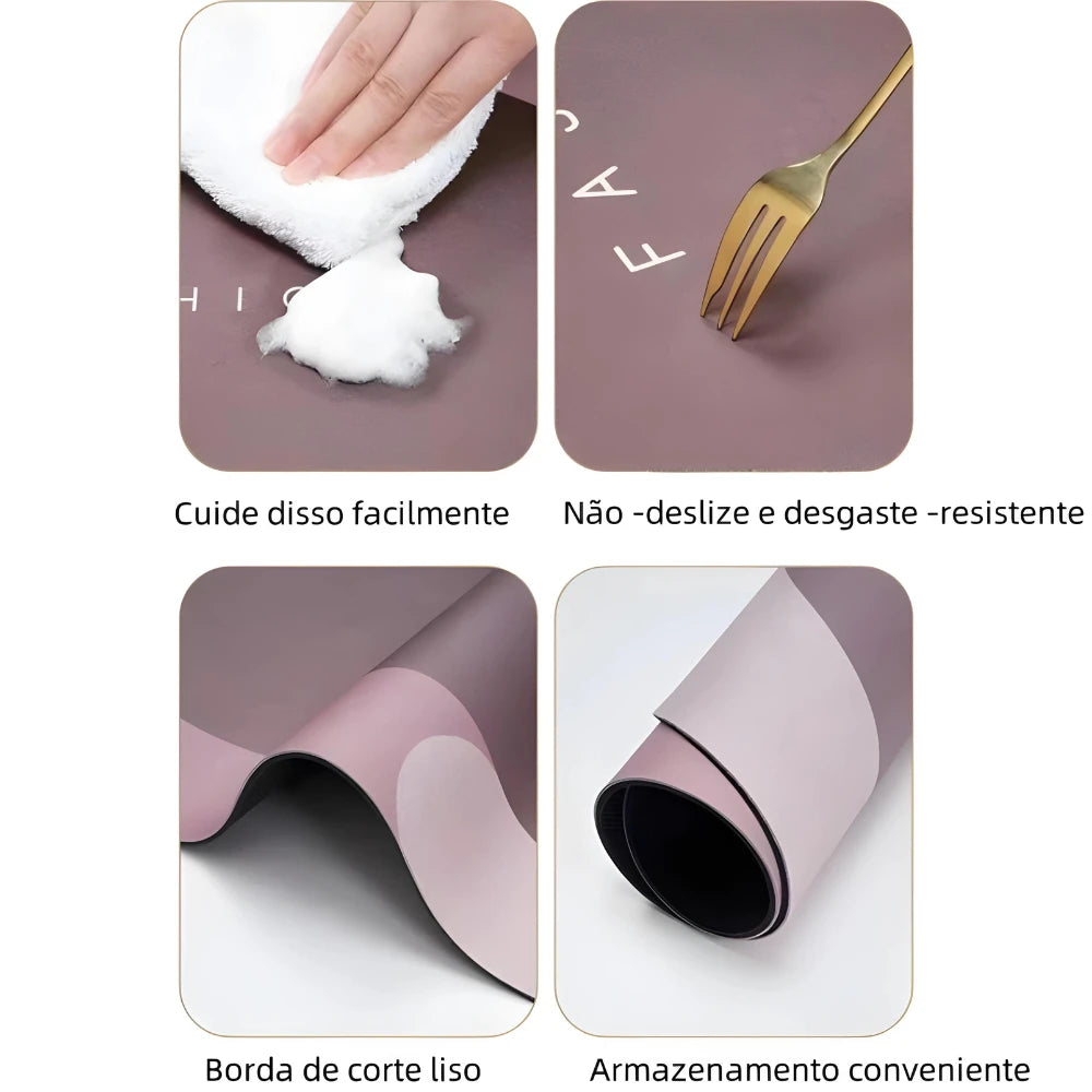 Tapete de Banheiro Antiderrapante Azzura