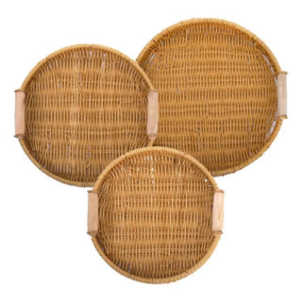Conjunto de 3 bandejas/ cestas para organizar Azzura