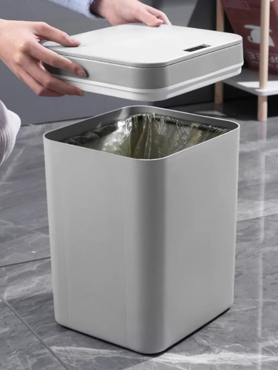 Lixeira com Sensor Automático-Azzura