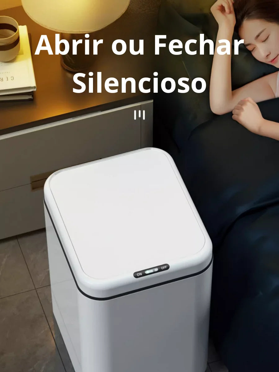 Lixeira com Sensor Automático-Azzura