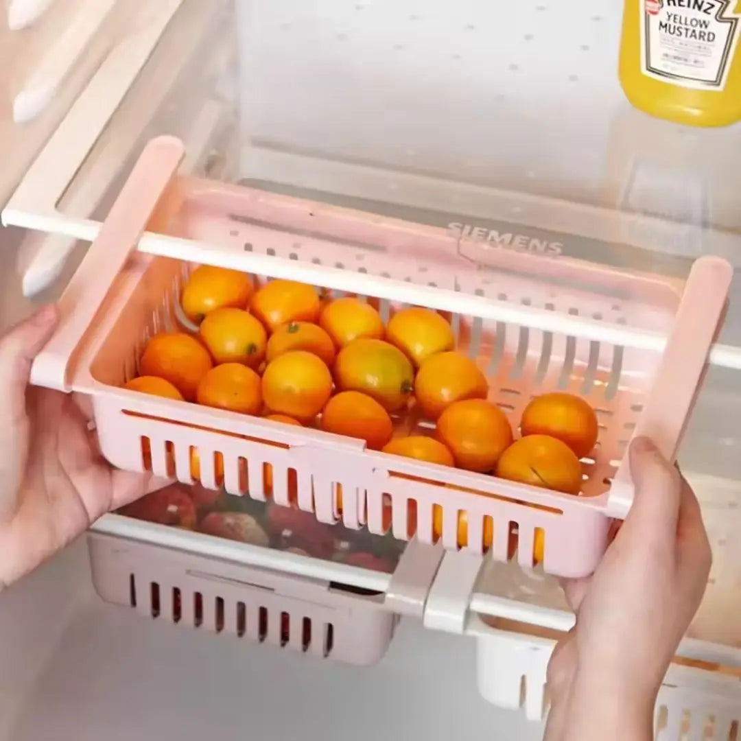 Organizador Multifuncional retrátil para geladeira Azzura