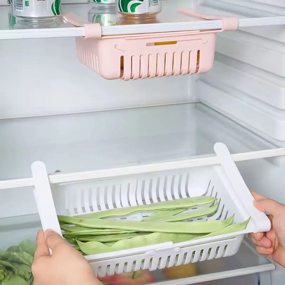 Organizador Multifuncional retrátil para geladeira Azzura