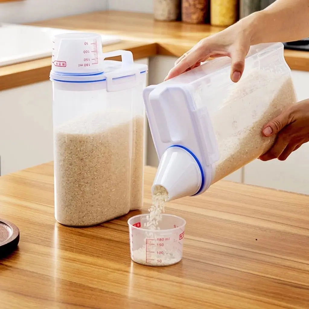 Recipiente hermético para alimentos secos