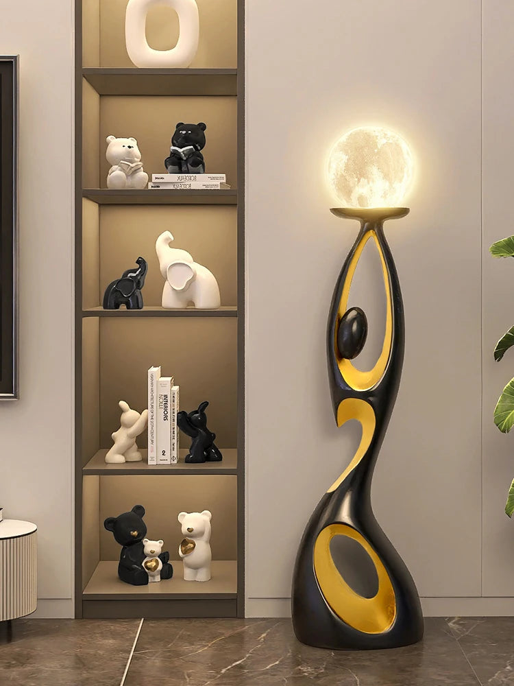 Decoração de Escultura abstrata