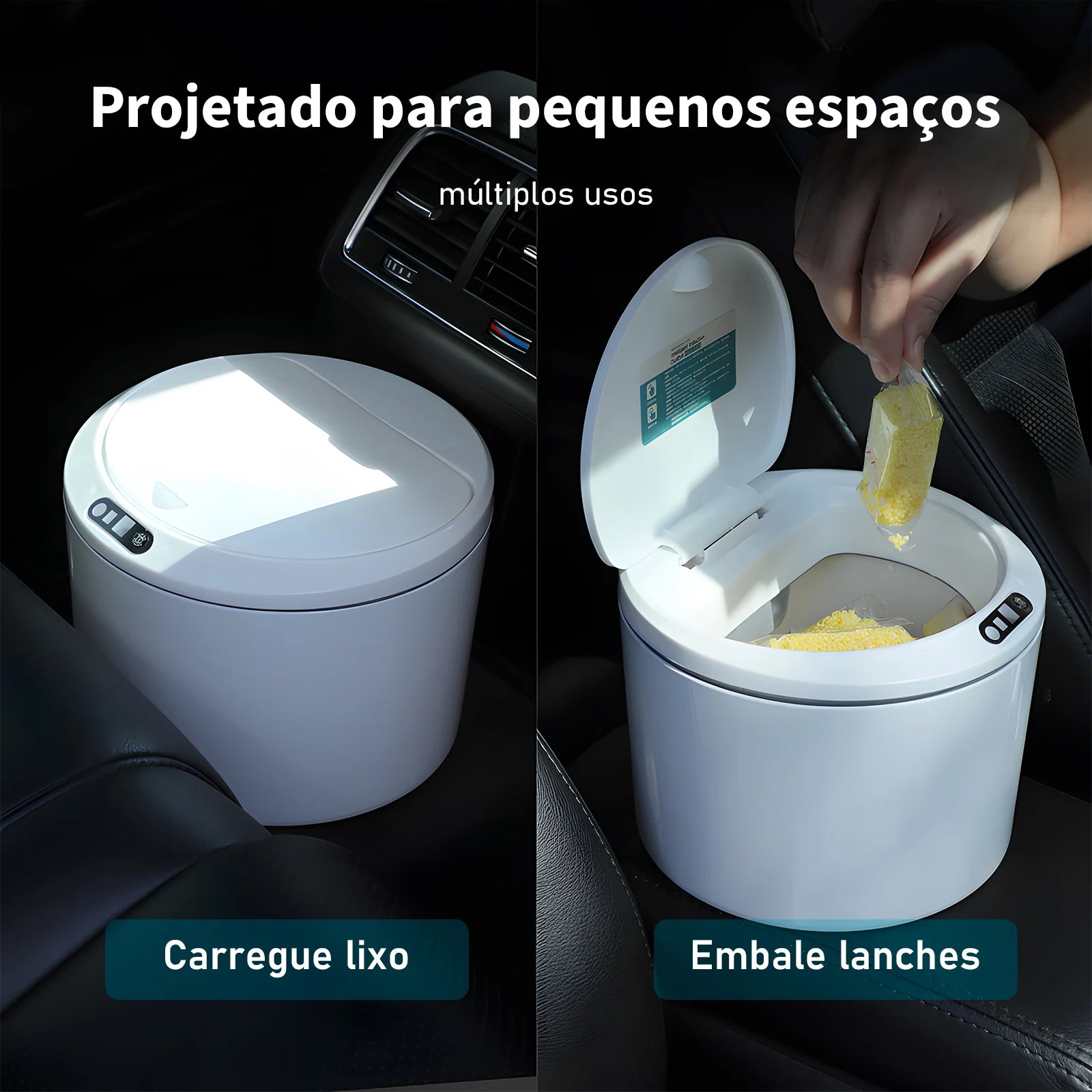 Lixeira com sensor infravermelho Azzura